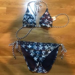 FOURTH OF JULY LUCKY BRAND bikini
